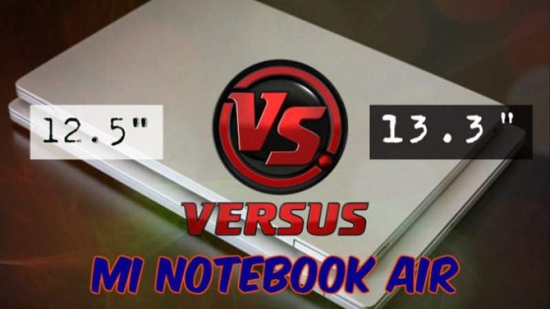Mi Notebook Air 12.5 и 13.3 - сравнителна таблица Mi Notebook Air 12.5 и 13.3 - сравнителна таблица