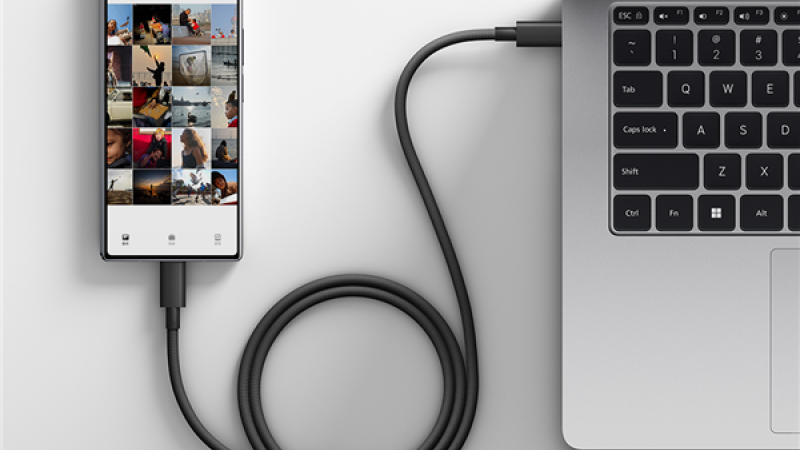 Обявен е високоскоростен кабел за пренос на данни Xiaomi 6A USB4 с оплетка, скорост на предаване 40Gbps и поддръжка на 240W бързо зареждане Обявен е високоскоростен кабел за пренос на данни Xiaomi 6A USB4 с оплетка, скорост на предаване 40Gbps и поддръжка на 240W бързо зареждане