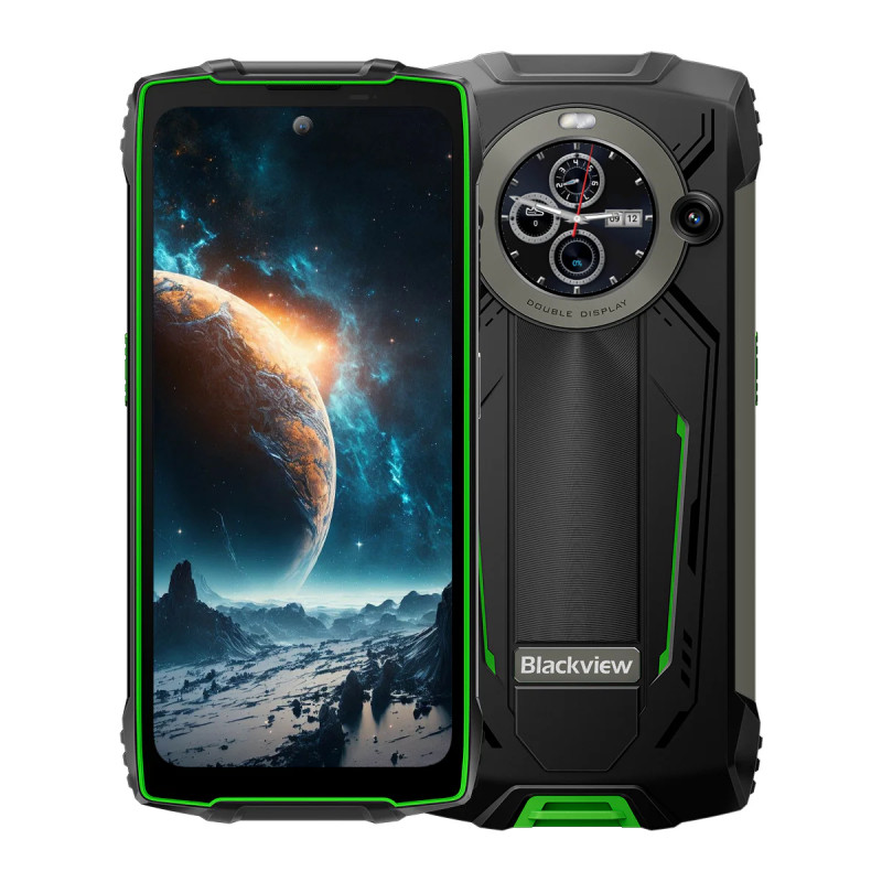 Blackview BV8200 12GB 256GB черен - зелен Blackview BV8200 12GB 256GB черен - зелен