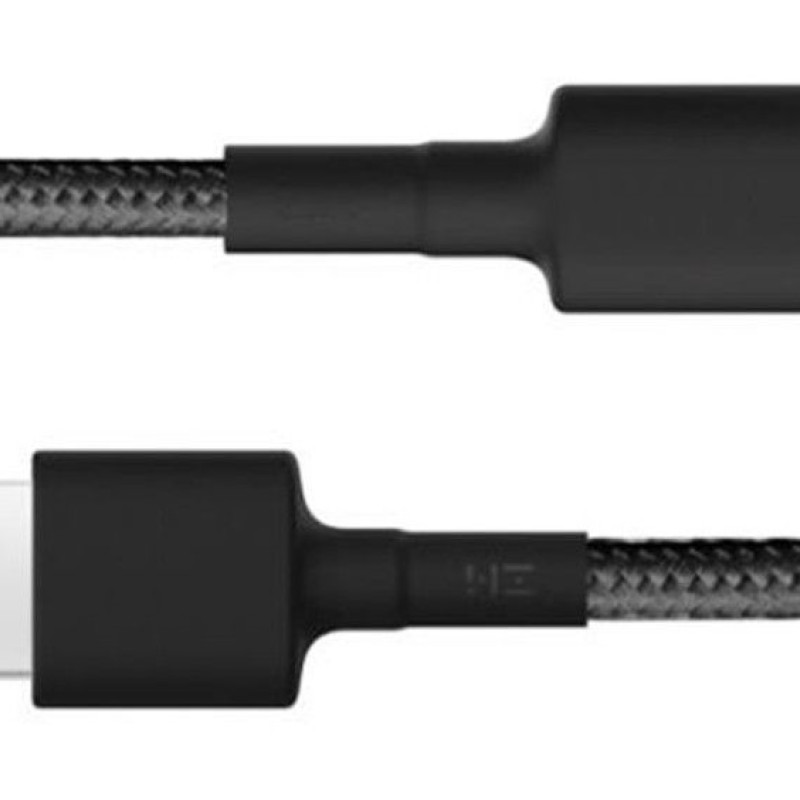 Mi Braided кабел от USB-A към USB-C черен Mi Braided кабел от USB-A към USB-C черен