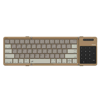 Bluetooth сгъваема клавиатура с тъчпад Nillkin Cube Pocket Khaki