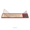 Bluetooth сгъваема клавиатура с тъчпад Nillkin Cube Pocket Red