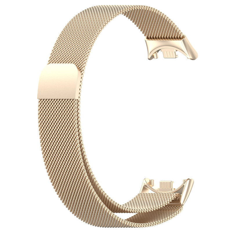 Xiaomi Smart Band 8 / 9 метална верижка шампанско Xiaomi Smart Band 8 / 9 метална верижка шампанско