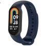 Xiaomi Smart Band 8 / 9 / 10 силиконова каишка тъмно синя