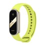 Xiaomi Smart Band 8 / 9 / 10 силиконова каишка светло зелена