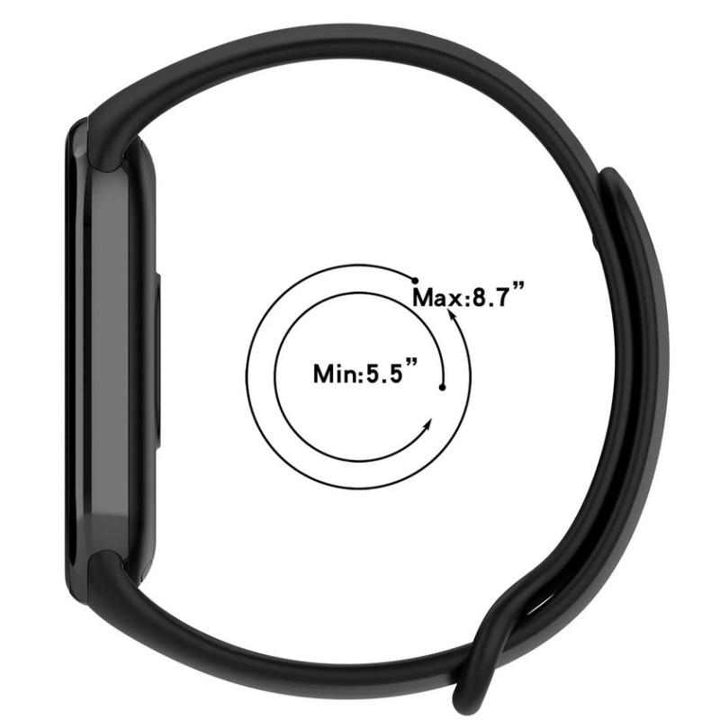 Xiaomi Smart Band 8 / 9 силиконова каишка екрю Xiaomi Smart Band 8 / 9 силиконова каишка екрю