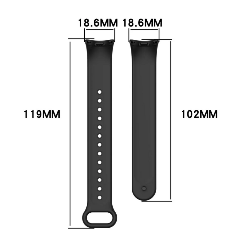 Xiaomi Smart Band 8 / 9 силиконова каишка екрю Xiaomi Smart Band 8 / 9 силиконова каишка екрю