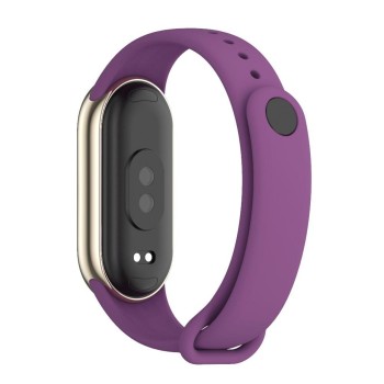 Xiaomi Smart Band 8 / 9 силиконова каишка виолетова