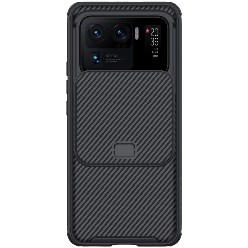 Mi 11 Ultra твърд гръб със защита на камерата Nillkin черен Mi 11 Ultra твърд гръб със защита на камерата Nillkin черен