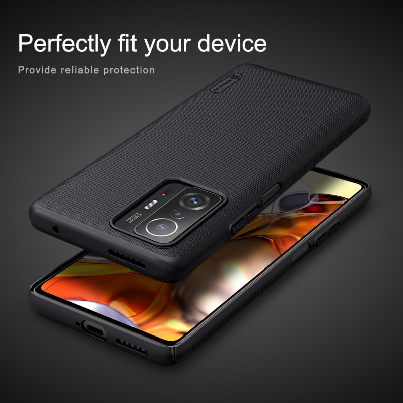 Mi 11T / Mi 11T Pro калъф твърд гръб Nillkin черен Mi 11T / Mi 11T Pro калъф твърд гръб Nillkin черен