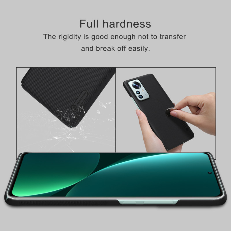Mi 12 Pro калъф твърд гръб Nillkin черен Mi 12 Pro калъф твърд гръб Nillkin черен