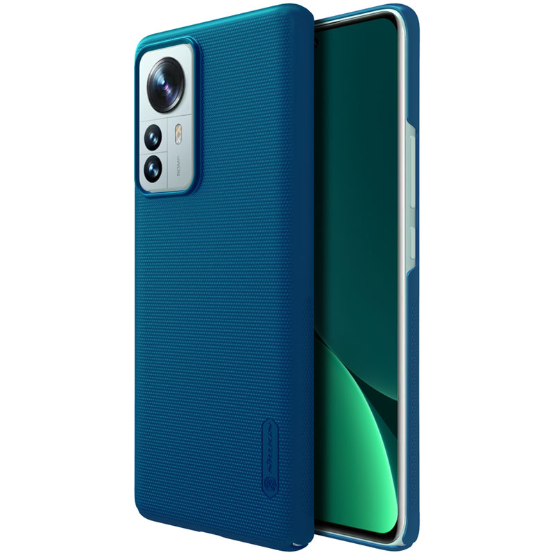 Mi 12 Pro калъф твърд гръб Nillkin син Mi 12 Pro калъф твърд гръб Nillkin син