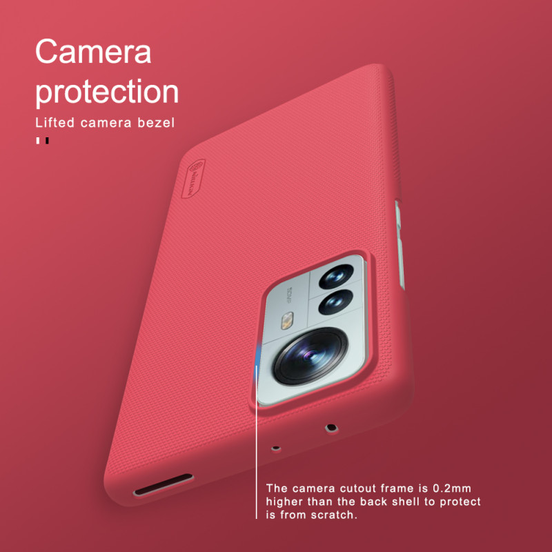 Mi 12 Pro калъф твърд гръб Nillkin черен Mi 12 Pro калъф твърд гръб Nillkin черен