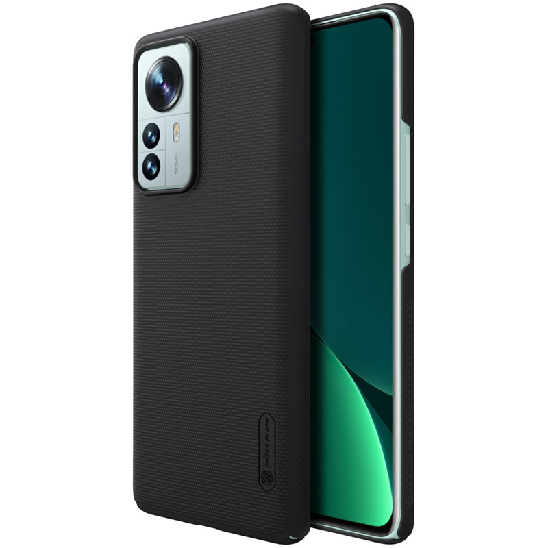 Mi 12 Pro калъф твърд гръб Nillkin черен Mi 12 Pro калъф твърд гръб Nillkin черен
