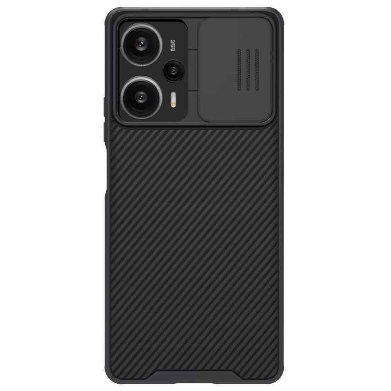 Poco F5 5G твърд гръб със защита на камерата Nillkin черен