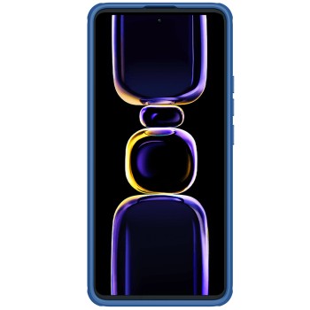 Poco F5 Pro 5G калъф твърд гръб Nillkin син