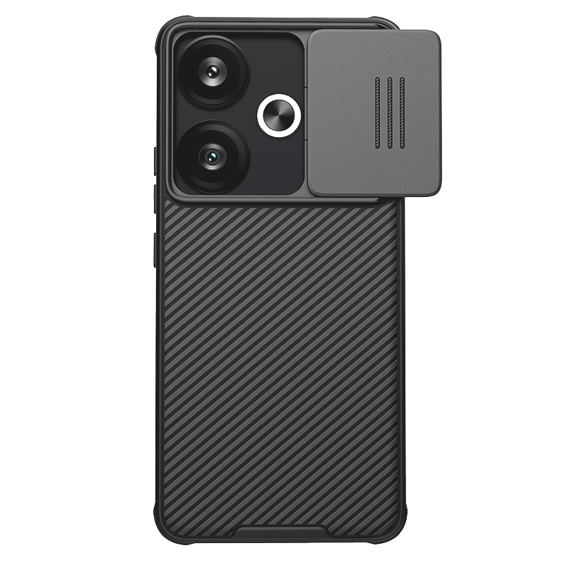 Poco F6 5G твърд гръб със защита на камерата Nillkin черен Poco F6 5G твърд гръб със защита на камерата Nillkin черен