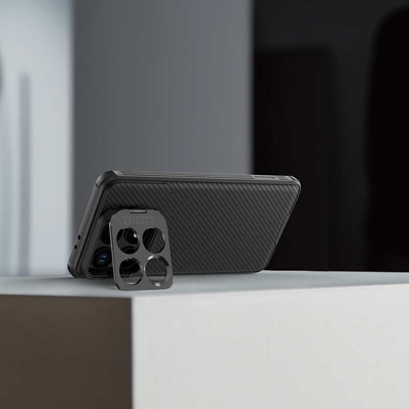 Poco F6 Pro 5G магнитен твърд гръб със защита на камерата (с отвори на капака) черен Poco F6 Pro 5G магнитен твърд гръб със защита на камерата (с отвори на капака) черен