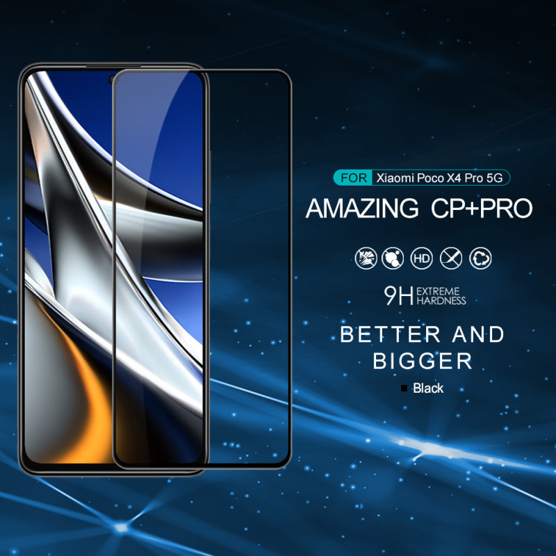 Poco X4 Pro 5G CP+Pro Темперирано стъкло Nillkin Poco X4 Pro 5G CP+Pro Темперирано стъкло Nillkin