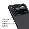 Poco X4 Pro 5G калъф твърд гръб Nillkin черен Poco X4 Pro 5G калъф твърд гръб Nillkin черен