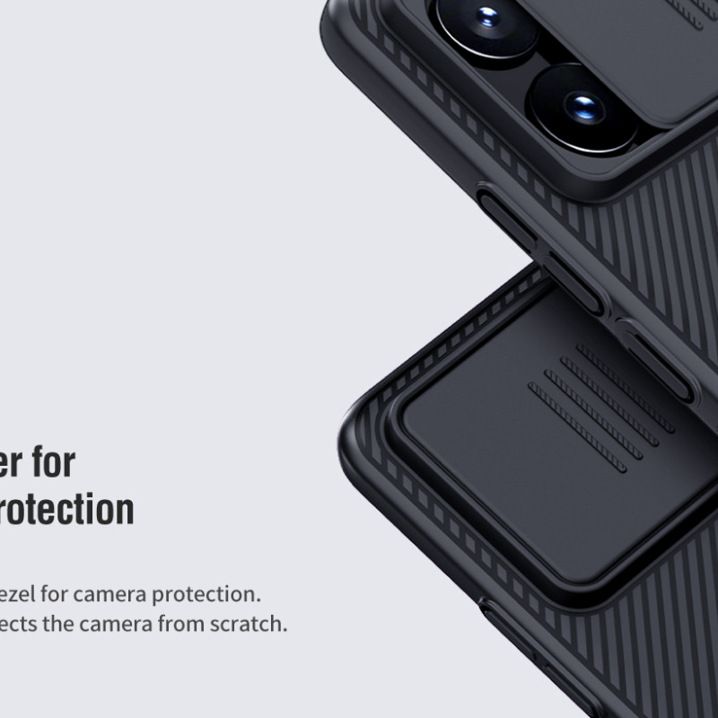 POCO X6 Pro 5G твърд гръб със защита на камерата Nillkin син POCO X6 Pro 5G твърд гръб със защита на камерата Nillkin син