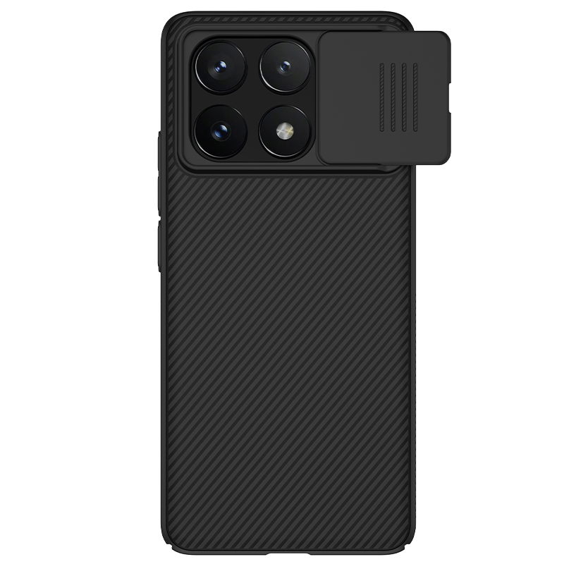 POCO X6 Pro 5G твърд гръб със защита на камерата Nillkin черен POCO X6 Pro 5G твърд гръб със защита на камерата Nillkin черен