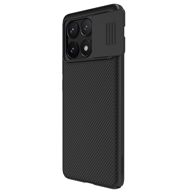 POCO X6 Pro 5G твърд гръб със защита на камерата Nillkin черен POCO X6 Pro 5G твърд гръб със защита на камерата Nillkin черен