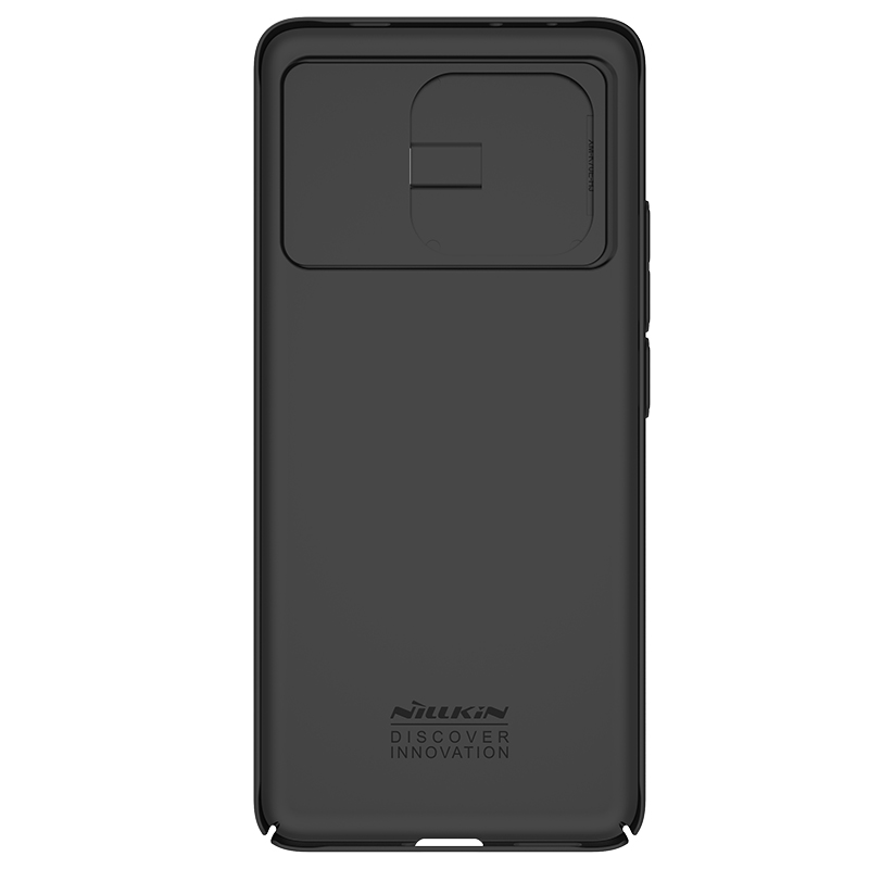 POCO X6 Pro 5G твърд гръб със защита на камерата Nillkin черен POCO X6 Pro 5G твърд гръб със защита на камерата Nillkin черен