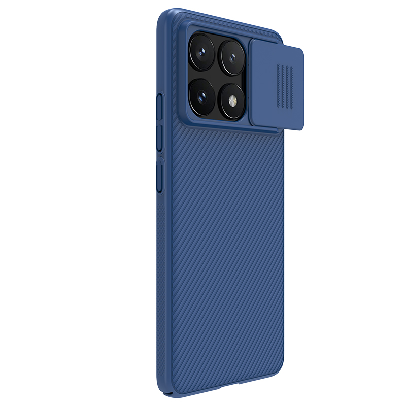 POCO X6 Pro 5G твърд гръб със защита на камерата Nillkin син POCO X6 Pro 5G твърд гръб със защита на камерата Nillkin син