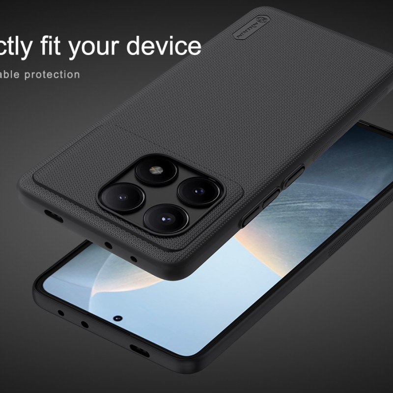 POCO X6 Pro 5G калъф твърд гръб Nillkin черен