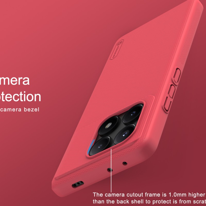 POCO X6 Pro 5G калъф твърд гръб Nillkin черен