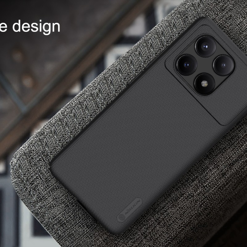 POCO X6 Pro 5G калъф твърд гръб Nillkin черен
