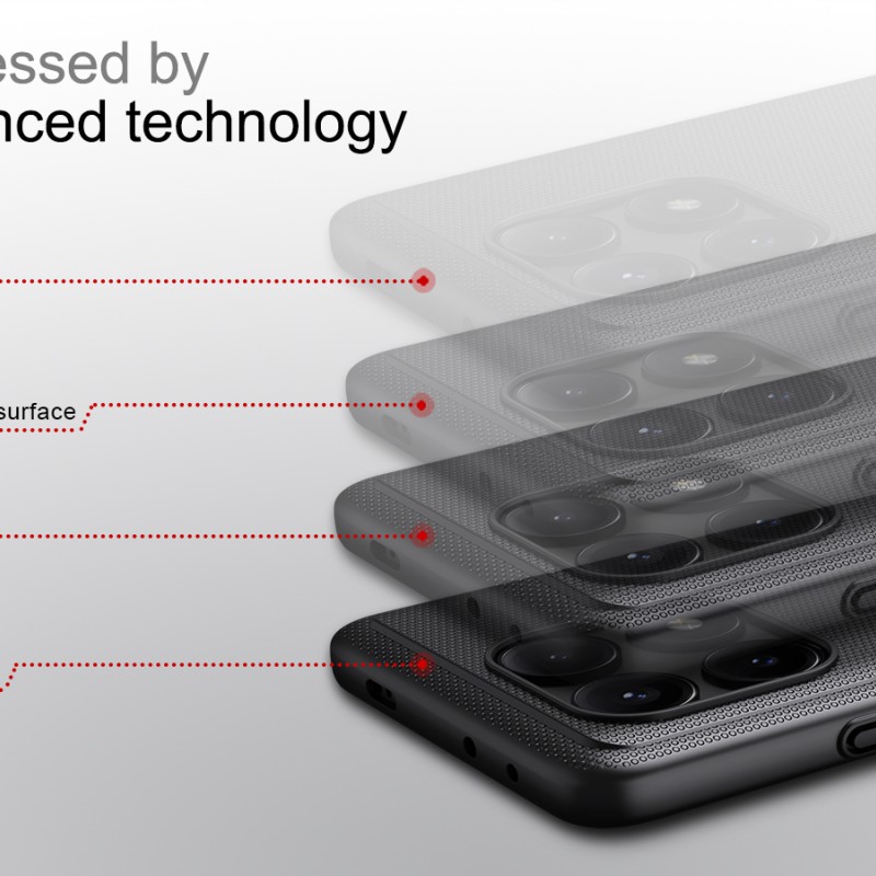 POCO X6 Pro 5G калъф твърд гръб Nillkin черен