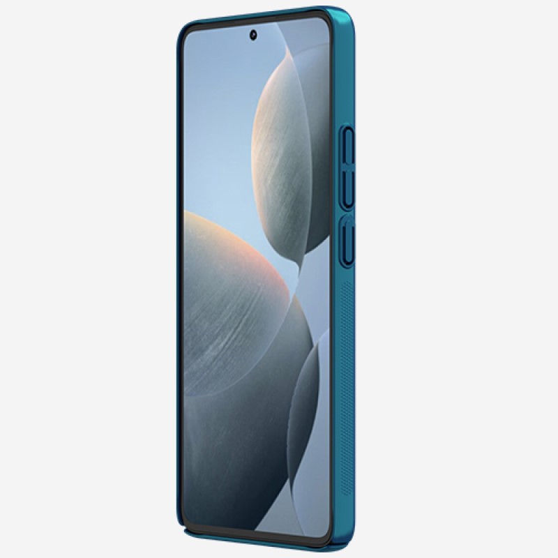 POCO X6 Pro 5G калъф твърд гръб Nillkin син