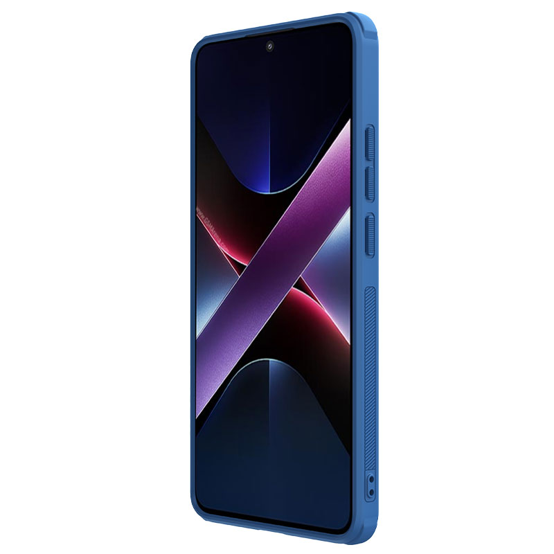POCO X7 Pro 5G калъф твърд гръб Nillkin син POCO X7 Pro 5G калъф твърд гръб Nillkin син