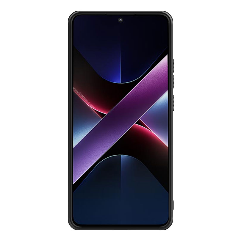 Poco X7 Pro 5G магнитен калъф твърд гръб Nillkin черен Poco X7 Pro 5G магнитен калъф твърд гръб Nillkin черен