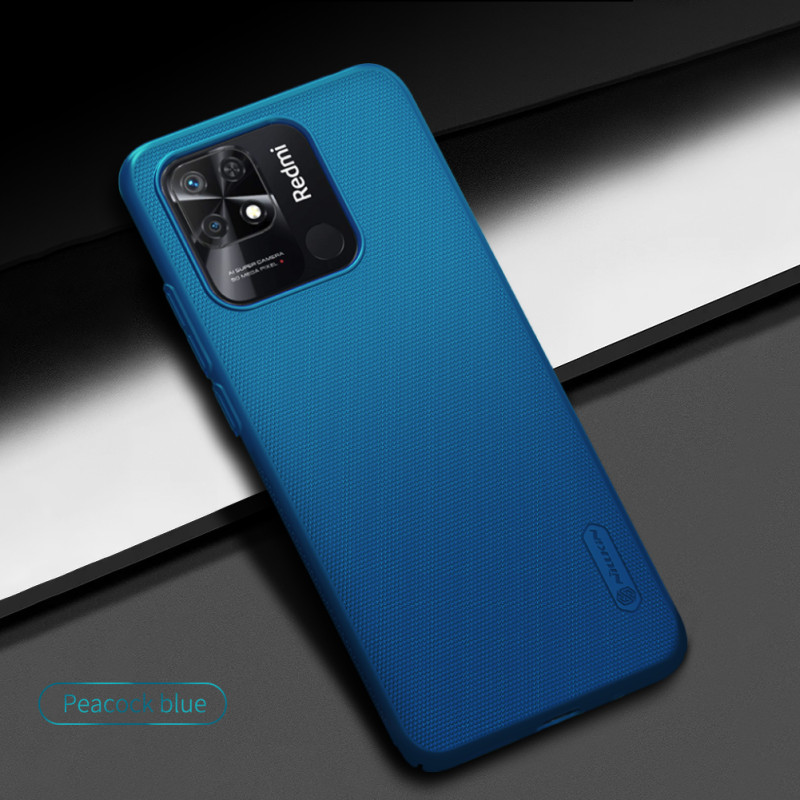 Redmi 10C калъф твърд гръб Nillkin син Redmi 10C калъф твърд гръб Nillkin син