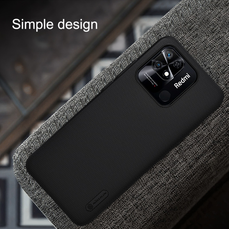 Redmi 10C калъф твърд гръб Nillkin син Redmi 10C калъф твърд гръб Nillkin син