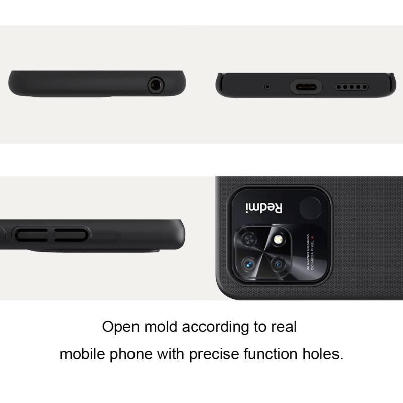 Redmi 10C калъф твърд гръб Nillkin син Redmi 10C калъф твърд гръб Nillkin син