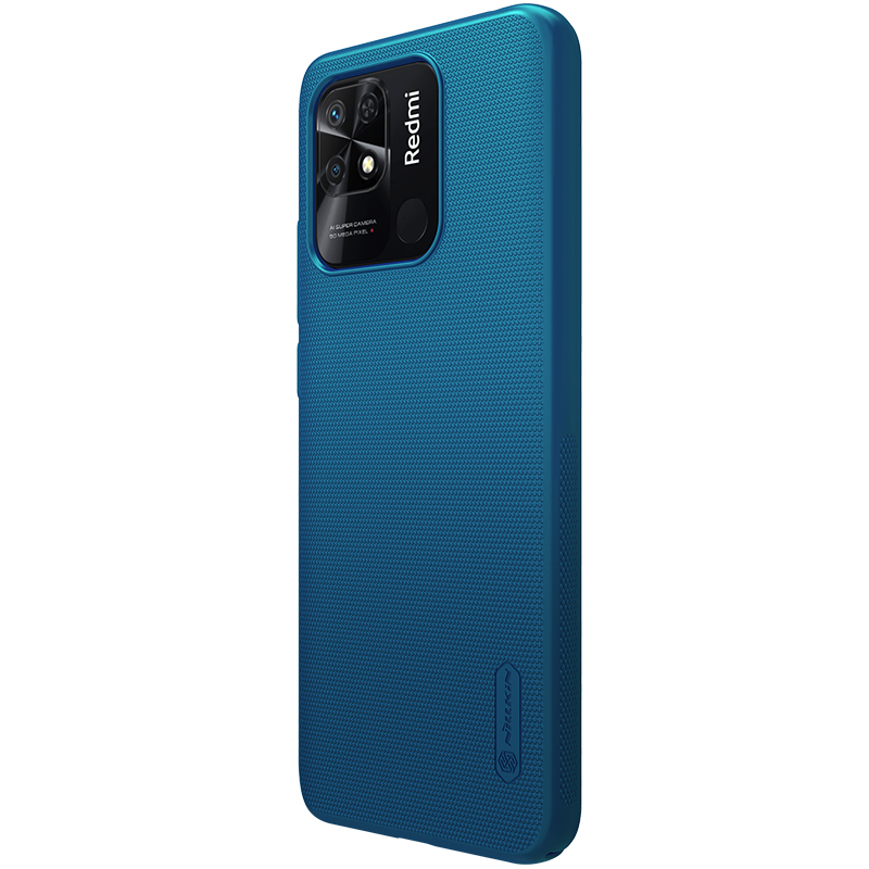 Redmi 10C калъф твърд гръб Nillkin син Redmi 10C калъф твърд гръб Nillkin син