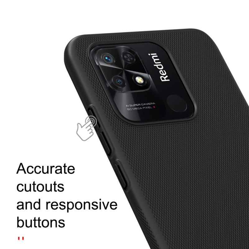 Redmi 10C калъф твърд гръб Nillkin син Redmi 10C калъф твърд гръб Nillkin син