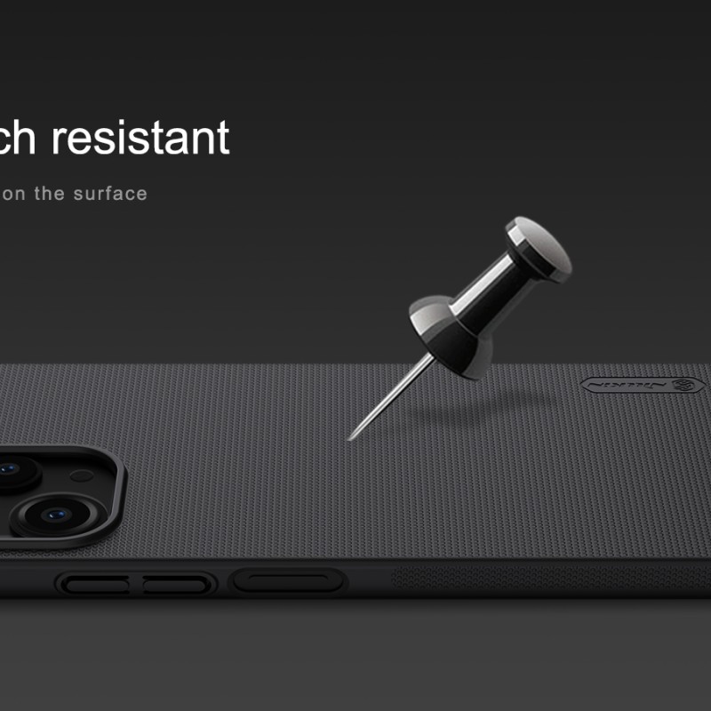 Redmi 12 4G калъф твърд гръб Nillkin черен