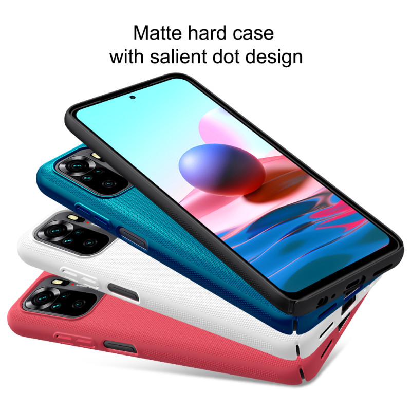 Redmi Note 10 / 10S калъф твърд гръб Nillkin черен Redmi Note 10 / 10S калъф твърд гръб Nillkin черен
