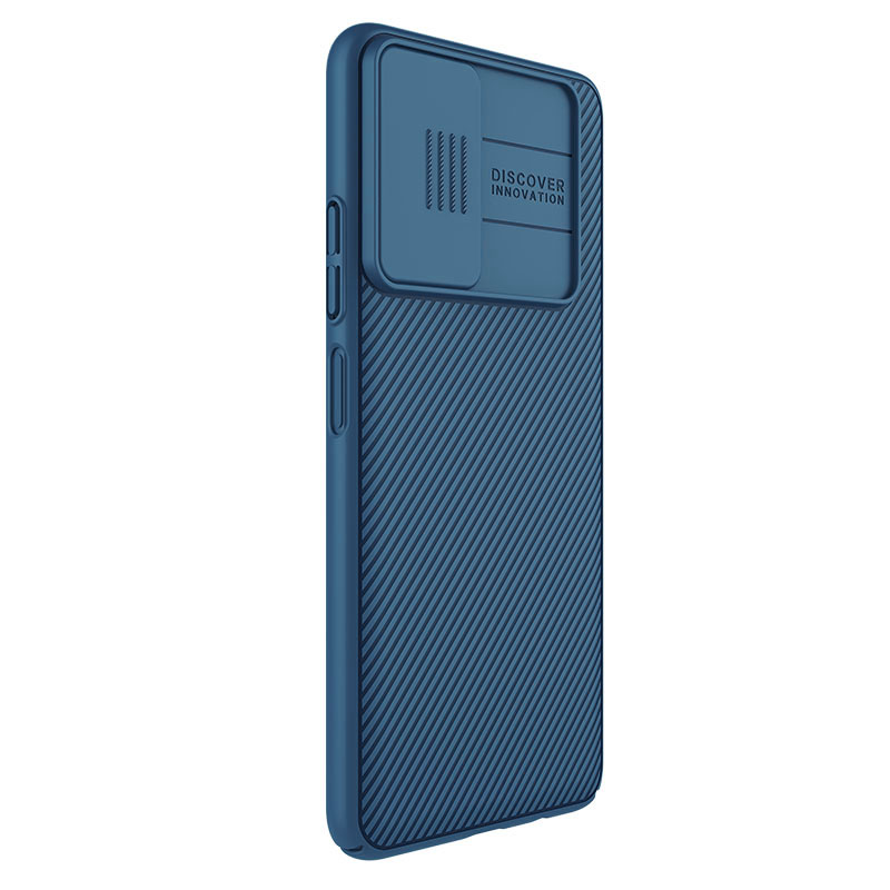 Redmi Note 11 5G / Poco M4 Pro 5G твърд гръб със защита на камерата Nillkin син Redmi Note 11 5G / Poco M4 Pro 5G твърд гръб със защита на камерата Nillkin син