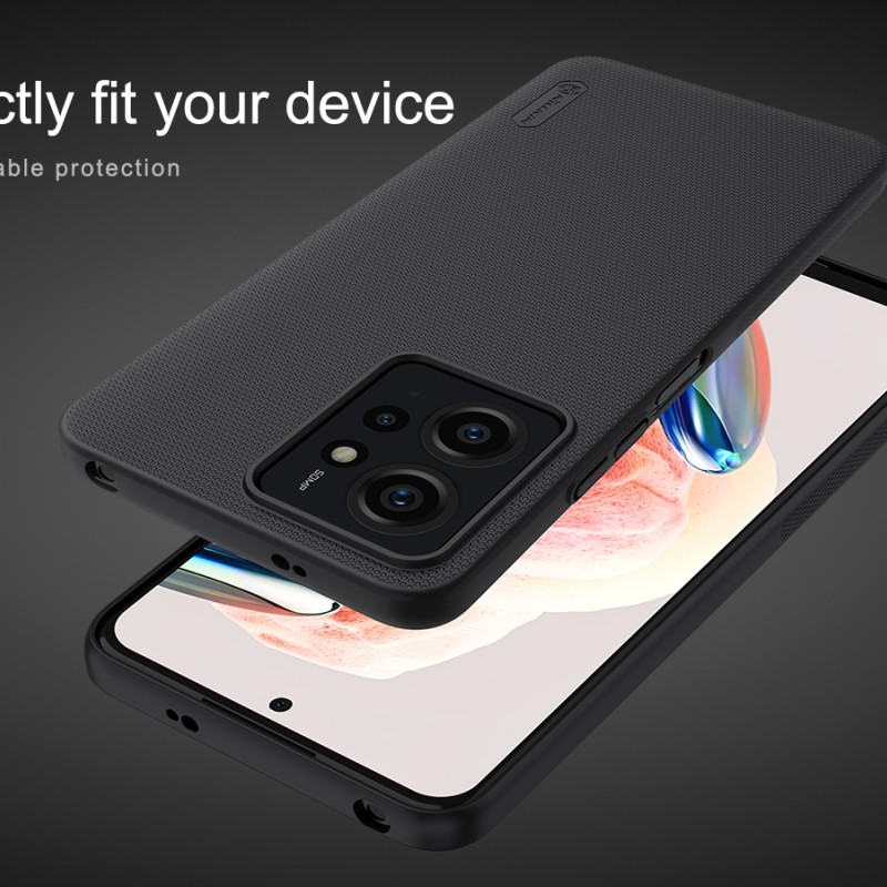 Redmi Note 12 4G калъф твърд гръб Nillkin син