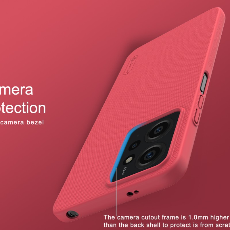 Redmi Note 12 4G калъф твърд гръб Nillkin син
