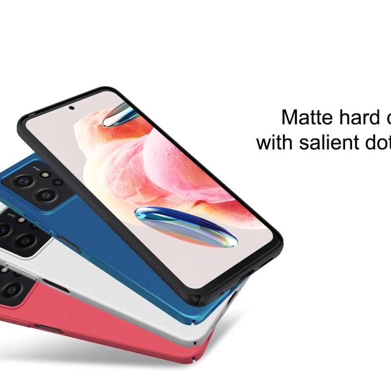 Redmi Note 12 4G калъф твърд гръб Nillkin син