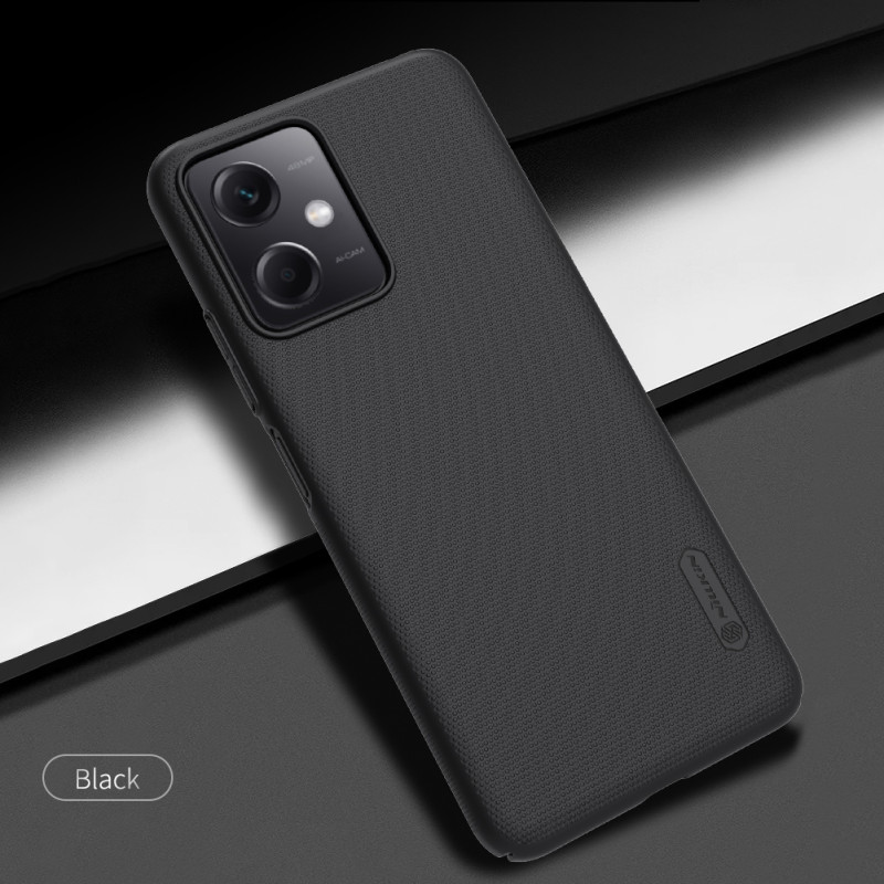 Poco X5 5G калъф твърд гръб Nillkin черен Poco X5 5G калъф твърд гръб Nillkin черен