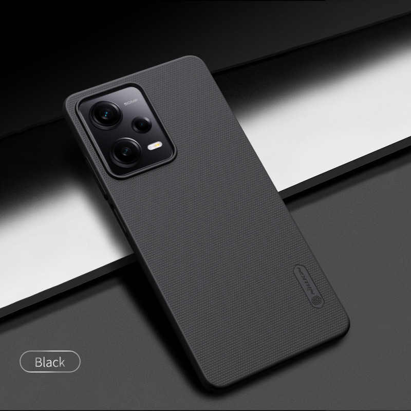 Poco X5 Pro 5G калъф твърд гръб Nillkin черен Poco X5 Pro 5G калъф твърд гръб Nillkin черен