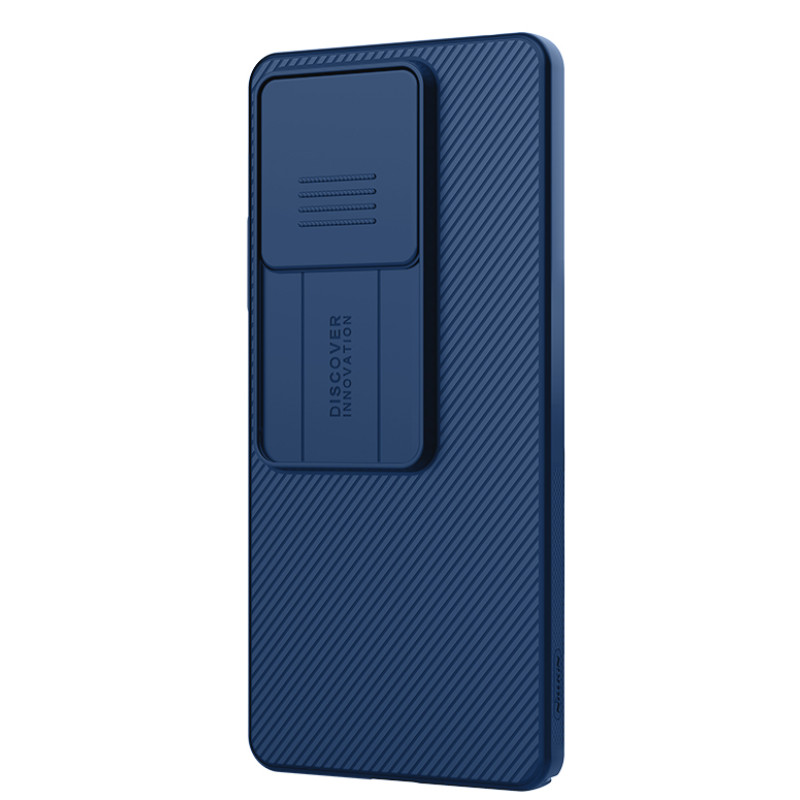 Redmi Note 13 5G твърд гръб със защита на камерата Nillkin син Redmi Note 13 5G твърд гръб със защита на камерата Nillkin син